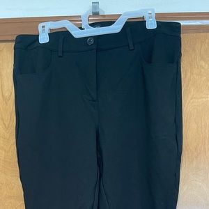 Universal Standard pants (Seine Skinny Ponte Pants?), Sz S (14-16), black
